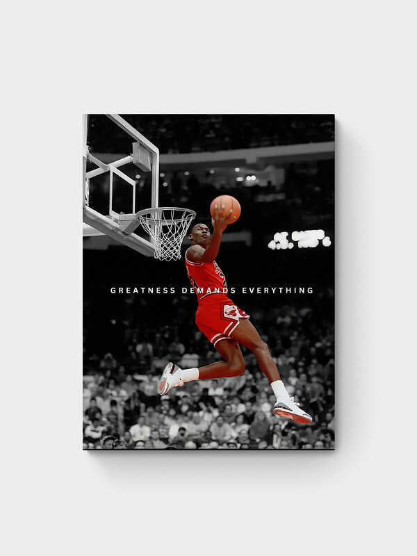 MICHAEL JORDAN - GREATNESS DEMANDS EVERYTHING